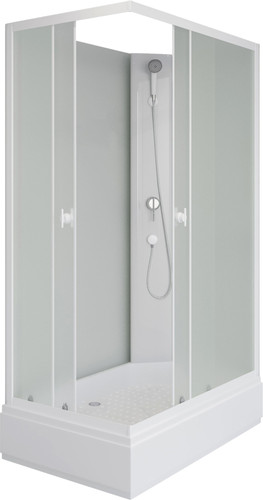 Душевая кабина Niagara Promo P100/80/26Q/MT/BK 100x80x215 - изображение в каталоге