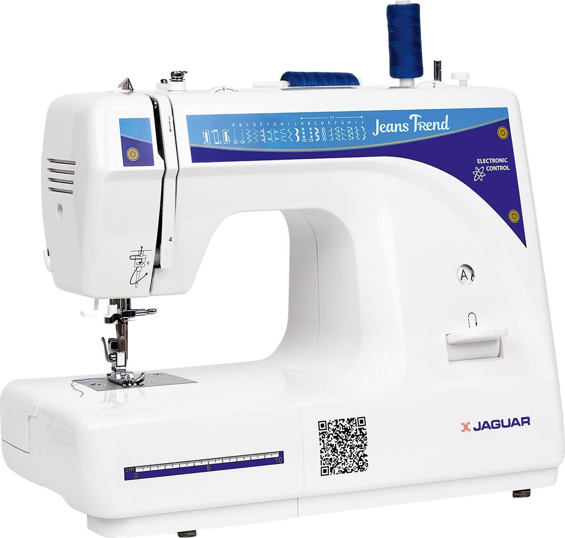 Электромеханическая швейная машина Jaguar Jeans Trend - фото товара