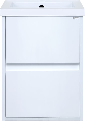 Мебель для ванных комнат Misty тумба под умывальник Алиса-40 подвесная – изображение в каталоге