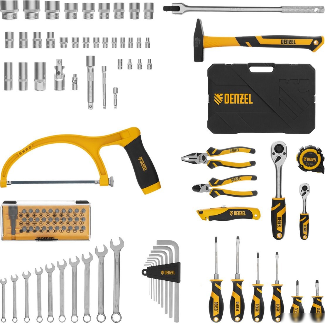 Набор домашнего мастера Denzel 15803 (100 предметов) – фото товара