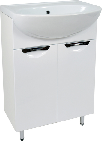 Doratiz Тумба Афина 50 под умывальник Уют 50 (белый) – изображение в каталоге
