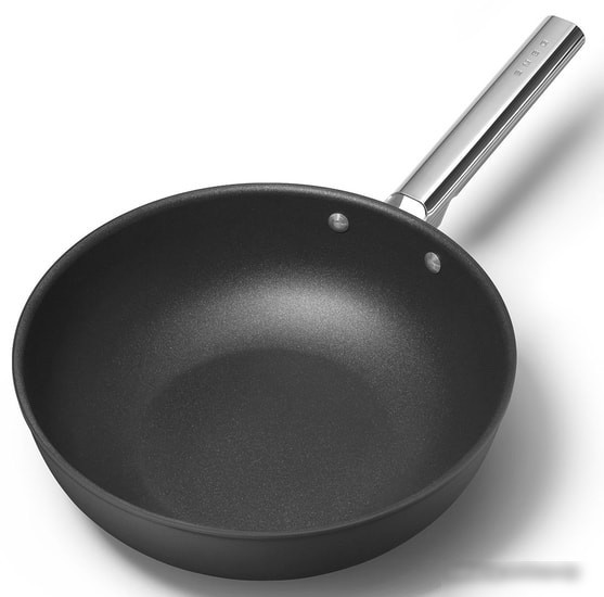 Сковорода ВОК Smeg 50's Style CKFW3001BLM