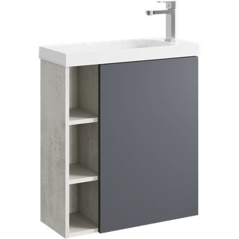 Aqwella Тумба под умывальник Aqwella Alba ALB0106RLS + ALB0706GRМ – изображение в каталоге