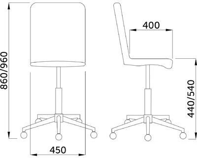 Офисное кресло AksHome Fiji поворотный (капучино велюр HCJ-11/хром) – фото товара