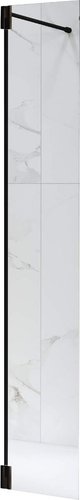 Душевая стенка RGW Z-071B 352207103-14 (черный/прозрачное стекло) - изображение в каталоге
