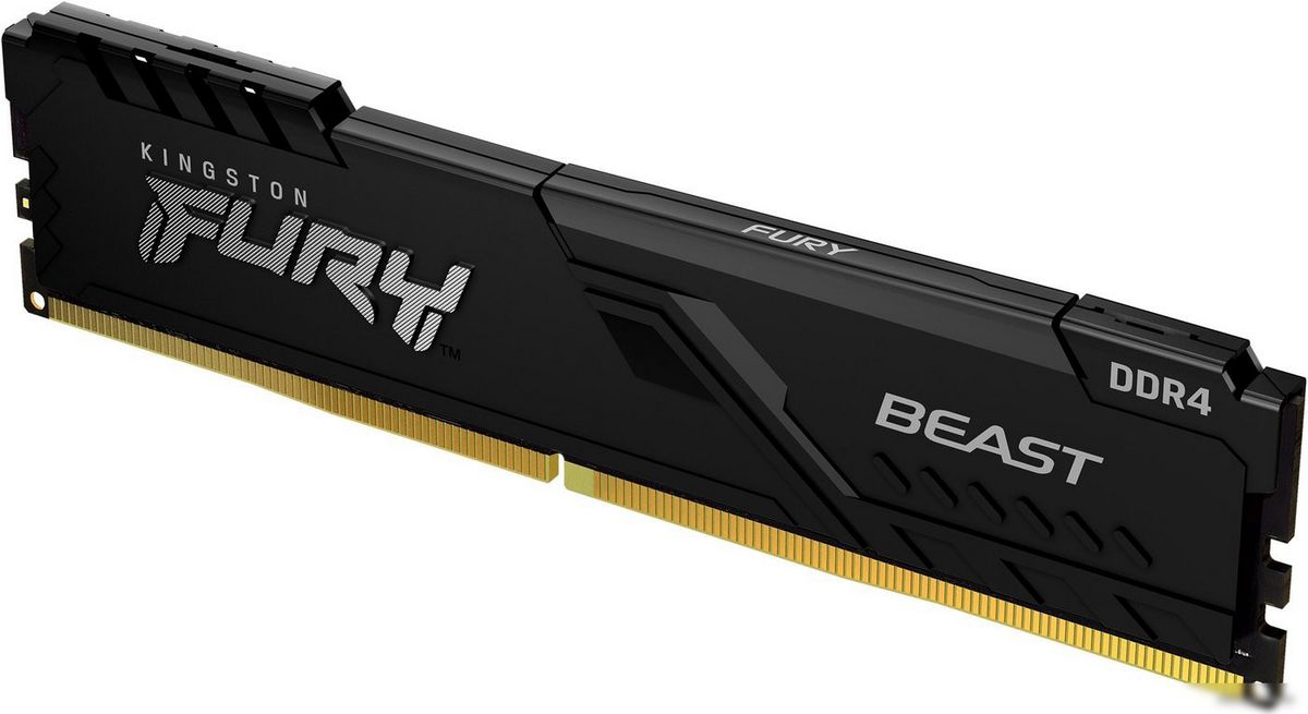 Оперативная память Kingston FURY Beast 4x16GB DDR4 PC4-25600 KF432C16BBK4/64 – фото товара