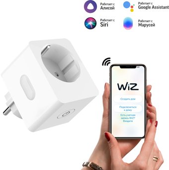 Умная розетка Gauss Smart Home 10A 5510122 – изображение в каталоге