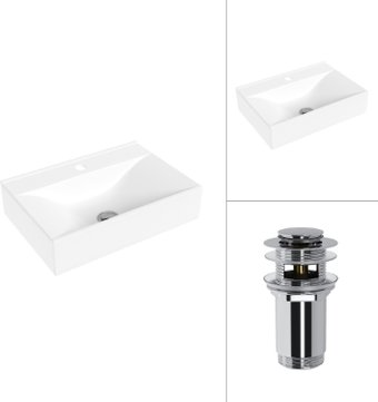 Умывальник Lauter 21887B + клапан 21190CH - изображение в каталоге