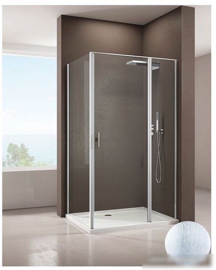 Душевой уголок Allen Brau Priority 120x100 304233 (серебро браш) - фото товара