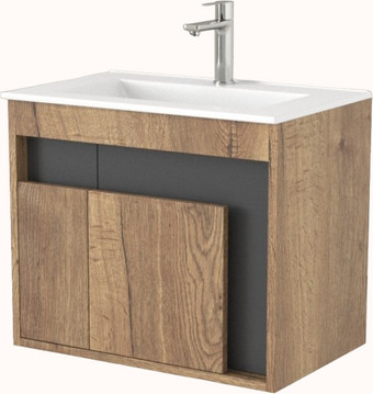 Дабер Тумба под умывальник 016 WeltWasser Deilbach 7517-60 Т16.6W.0.22 (дуб галифакс/серый) – изображение в каталоге
