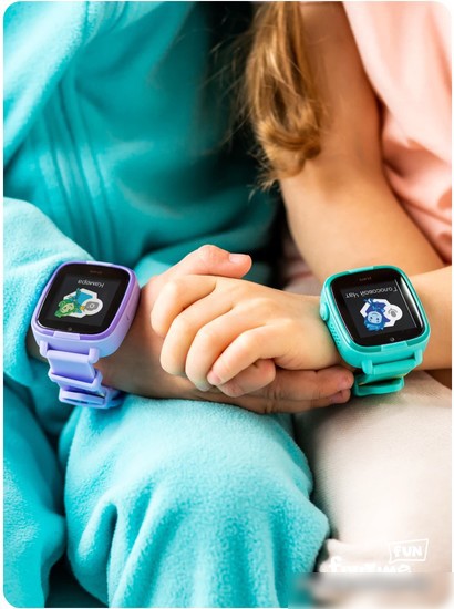 Умные часы Elari FixiTime Fun (сиреневый) – фото товара