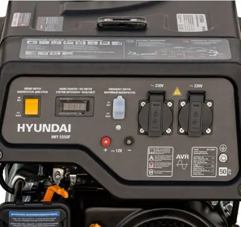 Бензиновый генератор Hyundai HHY 5550F  – фото товара