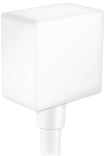 Шланговое подключение Hansgrohe FixFit Square 26455700 (белый матовый) - изображение в каталоге