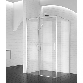 Душевой уголок BelBagno ACQUA-AH-1-130/80-C-Cr - изображение в каталоге