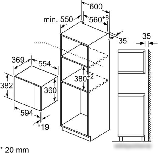Микроволновая печь Bosch BEL554MS0 – фото товара