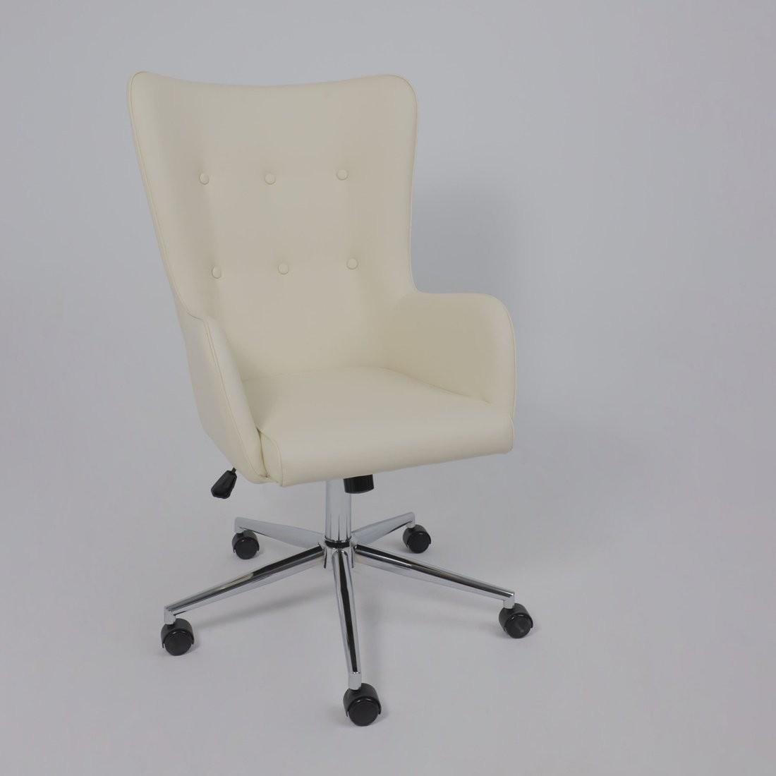 Офисное кресло AksHome Bella XL Chrome (Pegasso крем) – фото товара