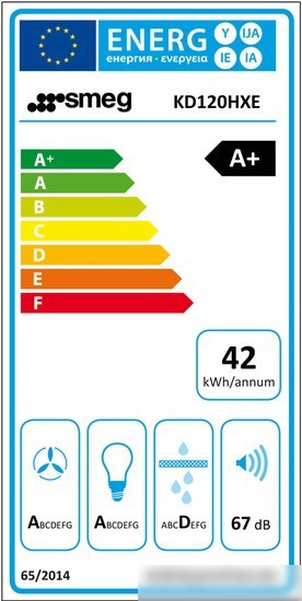 Кухонная вытяжка Smeg KD120HXE - фото товара
