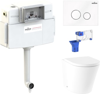 Унитаз Lavinia Boho Relfix Biore 5 в 1 87060239 (белое стекло) - изображение в каталоге