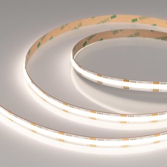 Светодиодная лента COB Arlight 16.5W/m 576LED/m CSPSMD теплый белый 5M COB-X576-10mm 24V White-MIX 036206 – изображение в каталоге