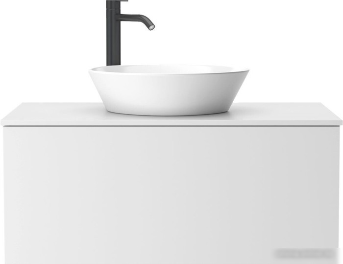 ЗОВ Тумба под умывальник Кито 80 K80LW0MWMC-KP13W (белый/белый матовый) – фото товара