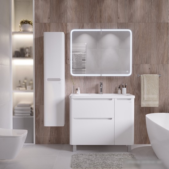 Grossman Шкаф с зеркалом Адель 100 R – фото товара