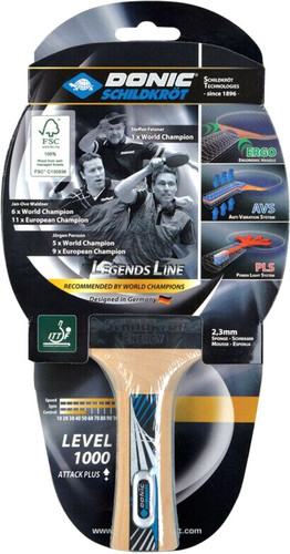 Ракетка для настольного тенниса Donic-Schildkrot Legends 1000 754427 – изображение в каталоге