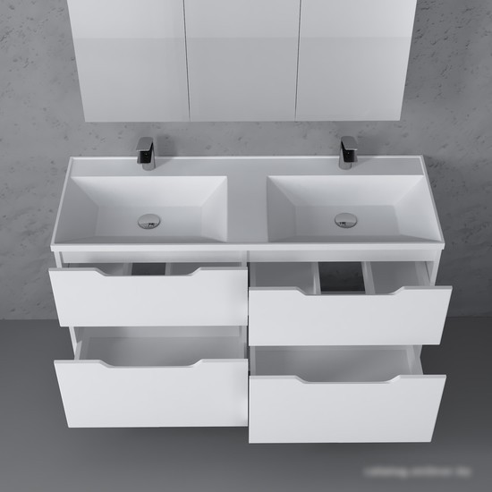 Raval Тумба под умывальник Wector 120 Wct.01.120/P/W/MD – фото товара