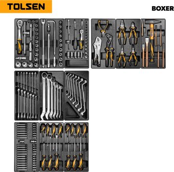 Универсальный набор инструментов Tolsen TT85415-157 (157 предметов) – изображение в каталоге