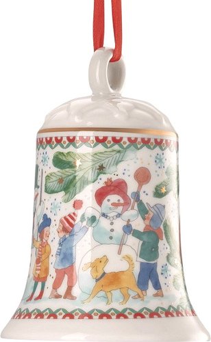 Елочная игрушка Hutschenreuther Christmas games Колокольчик 02250-727496-27916