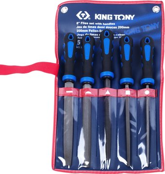 Набор напильников King Tony 1005GQ (5 предметов) – изображение в каталоге