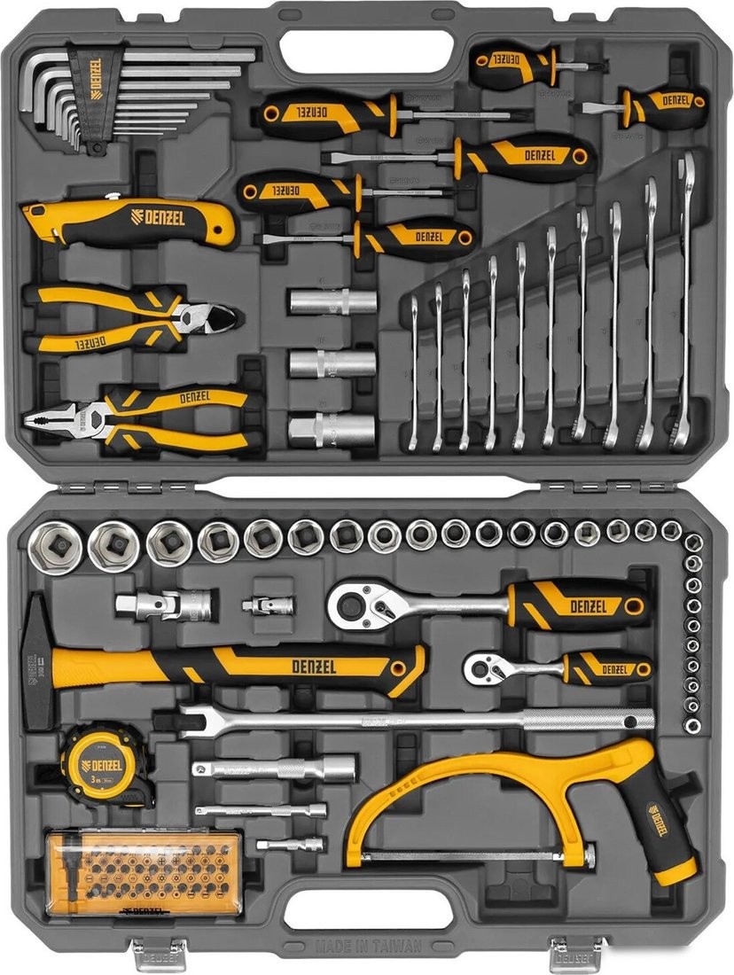 Набор домашнего мастера Denzel 15803 (100 предметов) – фото товара