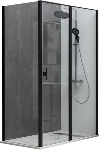 Душевой уголок Allen Brau Priority 160x80 304246 (черный браш) - изображение в каталоге