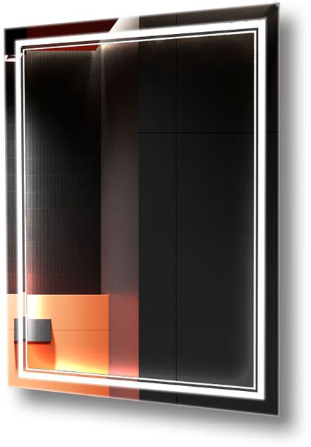 Пекам Зеркало Astra 2 120x80 astra2-120x80d (с подсветкой и сенсором на взмах руки) – фото товара