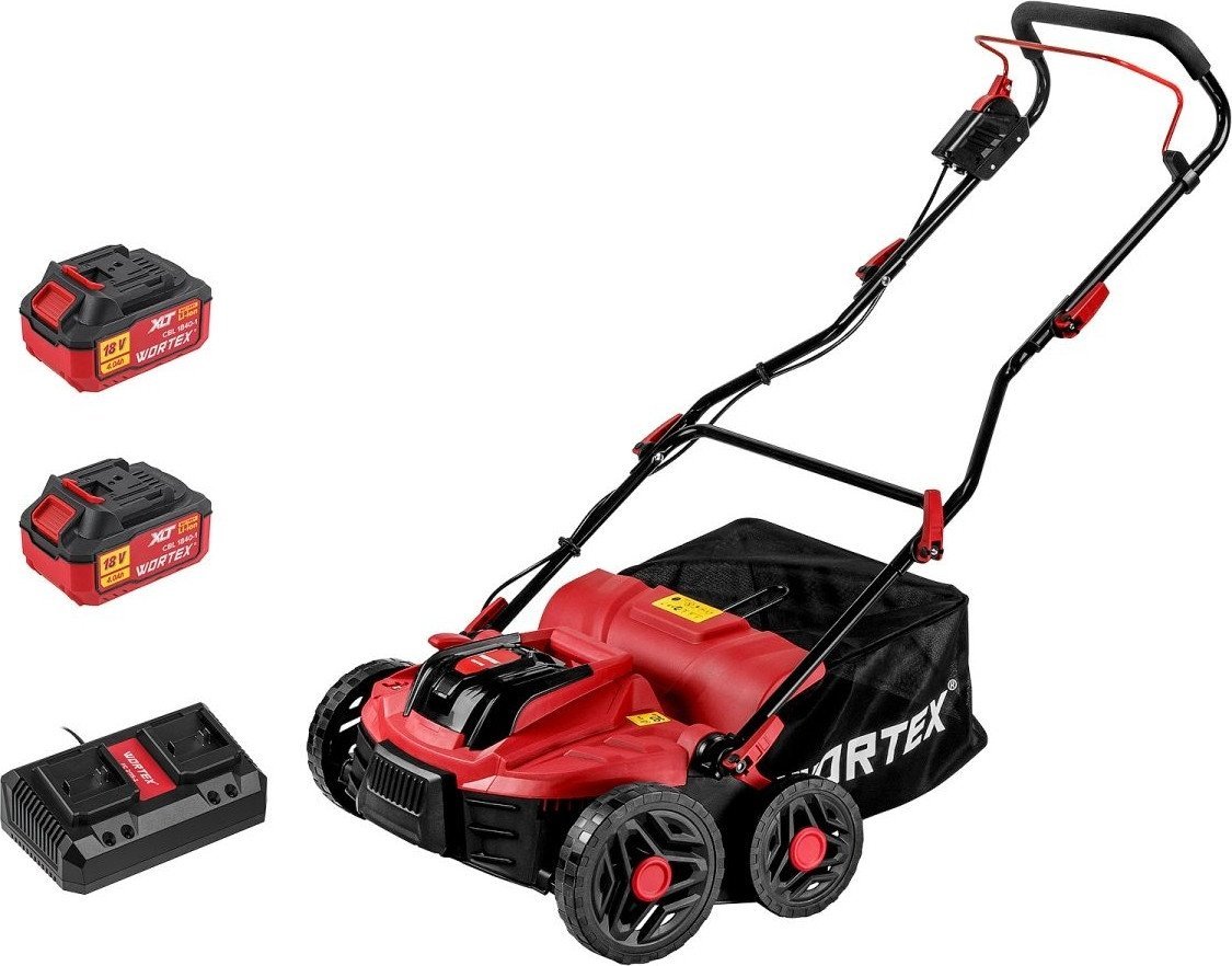 Скарификатор-аэратор Wortex CAE 3736 ALL1 XLT Set 1334877 (с 2-мя АКБ) – фото товара