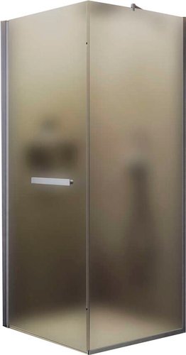 Душевой уголок MaybahGlass MGY-1318-5 (сатин стекло/хром матовый) - изображение в каталоге