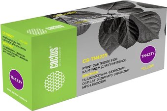 Картридж CACTUS CS-TN423Y (аналог Brother TN-TN423Y) – изображение в каталоге