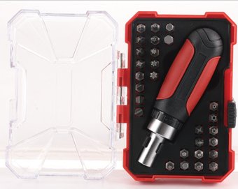 Набор отвертка с битами P.I.T. Advance HSDR04-0029 (29 предметов) – изображение в каталоге