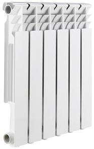 Биметаллический радиатор Rommer Optima Bm 500 (6 секций) - изображение в каталоге