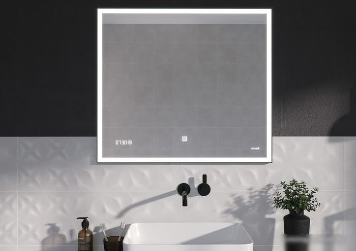 Cersanit Зеркало Led 011 Design 100x80 LU-LED011*100-d-Os – фото товара