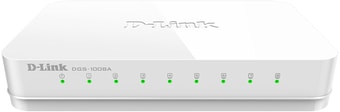 Неуправляемый коммутатор D-Link DGS-1008A/F1A – изображение в каталоге