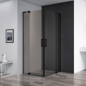 Душевой уголок Cezares SLIDER-AH-2-80/90-100/110-BR-NERO - изображение в каталоге