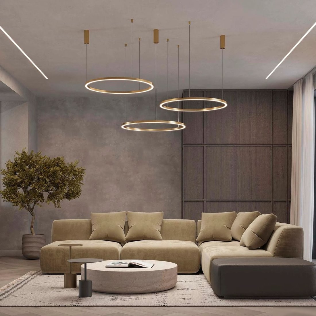 Подвесная люстра Arlight SP-Congo-Mult-1-R800-42W Warm3000 046247 – фото товара