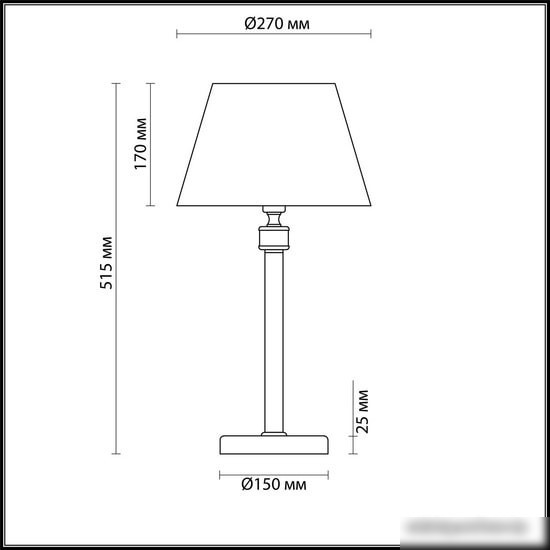 Лампа Lumion Montana 4429/1T – фото товара
