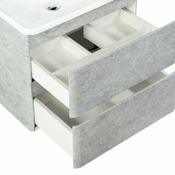 Мебель для ванных комнат BelBagno Тумба под умывальник ALBANO-600-2C-SO-BL – изображение в каталоге