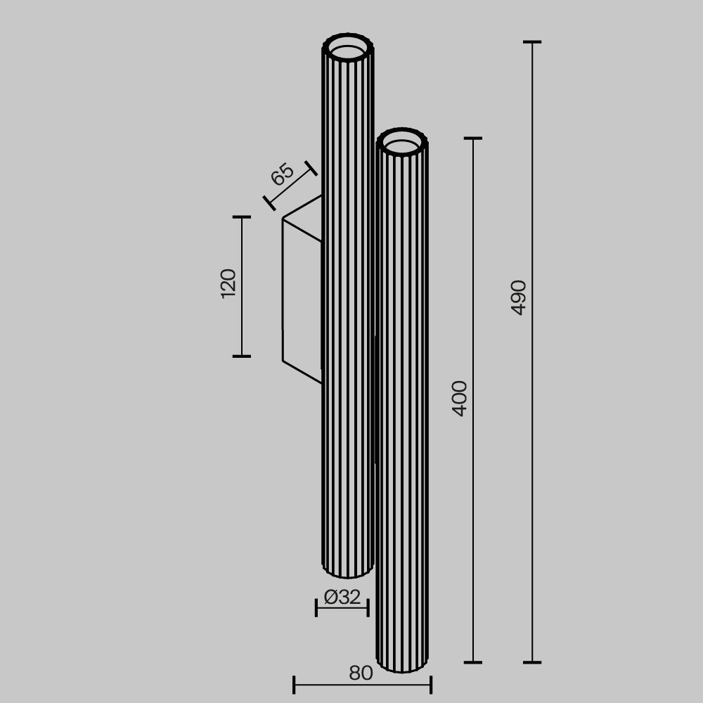 Бра Maytoni Calipso C082WL-24W2.7K-BS – фото товара