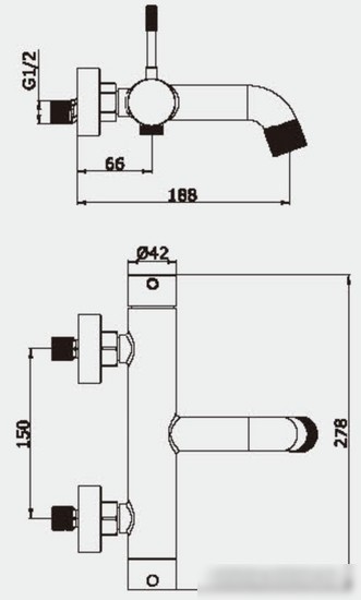 Смеситель Vieir 403531 - фото товара