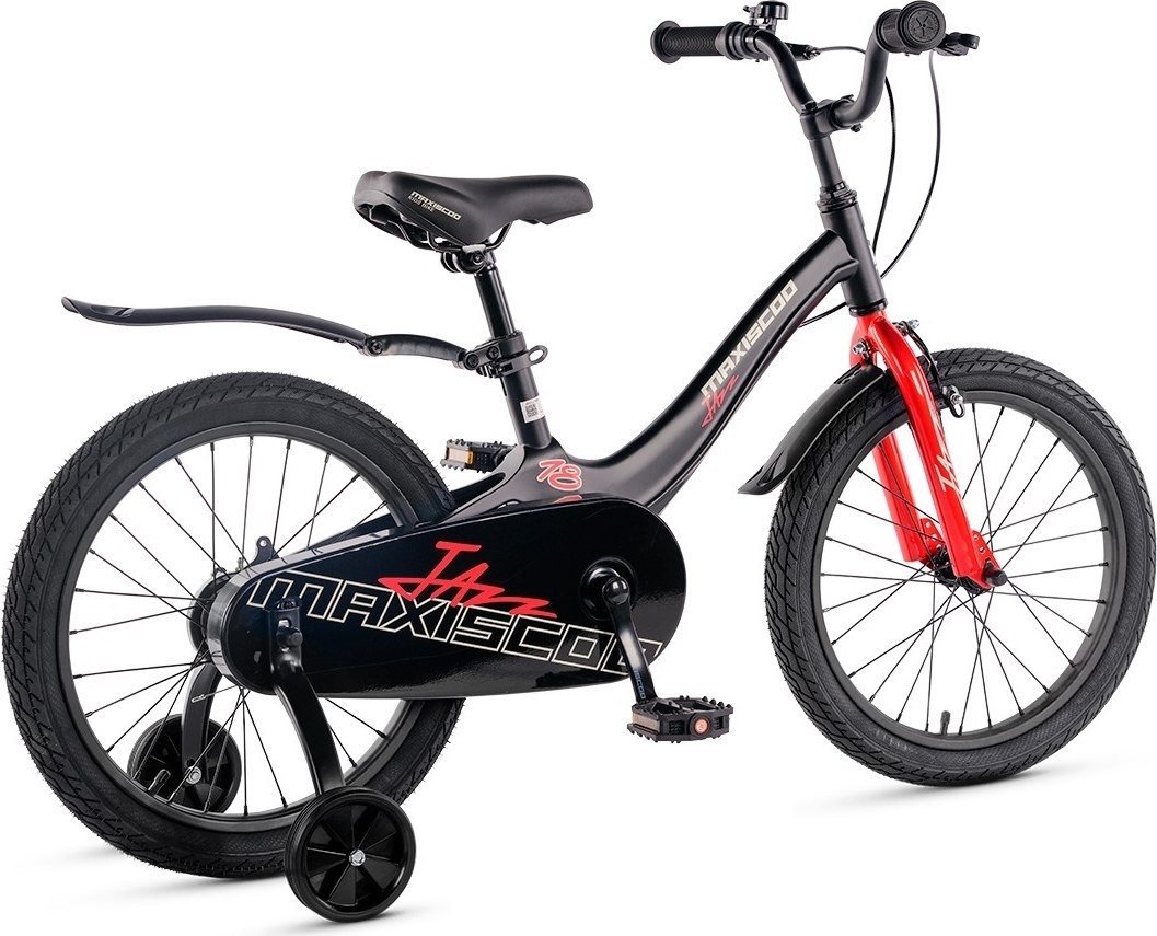 Детский велосипед Maxiscoo Jazz Стандарт 18 2025 MSC-J1845 (обсидиан, разобранный) – фото товара