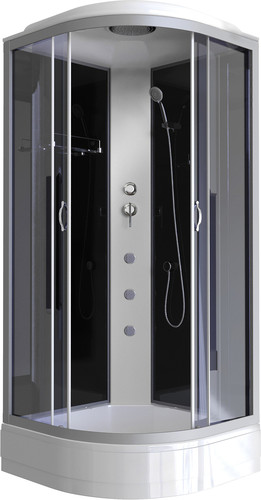 Душевая кабина Niagara NG-3502-14G 100x100 (тонированное стекло) - изображение в каталоге