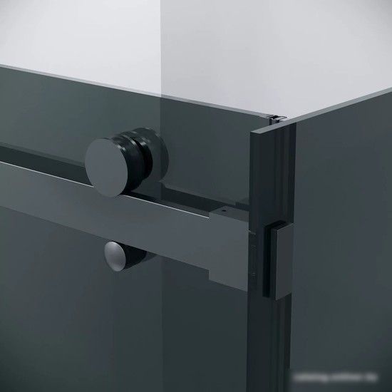 Душевой уголок Grossman Classic 110x80x195 120.K33.04.1180.21.10 (черный матовый/тонированное стекло) - фото товара