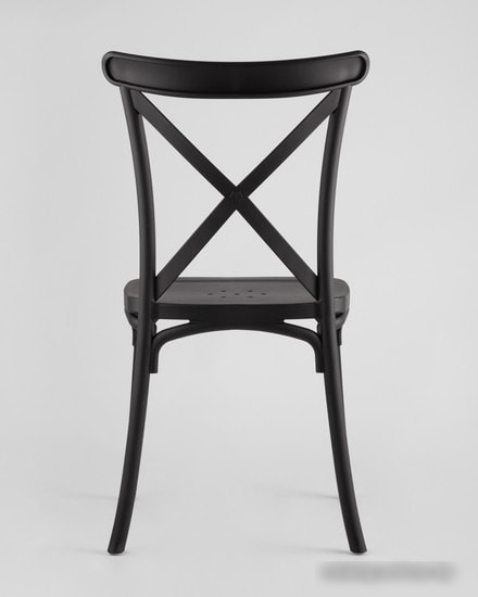 Стул Stool Group Кроссбэк пластиковый (черный) – фото товара